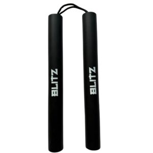 Nunchaku treningowe z linką - czarne