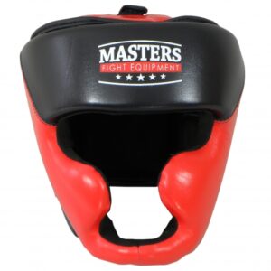 Kask bokserski sparingowy MASTERS - KSS-B - skóra naturalna