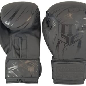 Rękawice bokserskie MASTERS RPU-BLACK/BLACK
