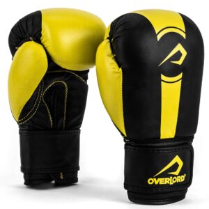 Overlord Rękawice Bokserskie Boxer - roz. 10oz, żółte